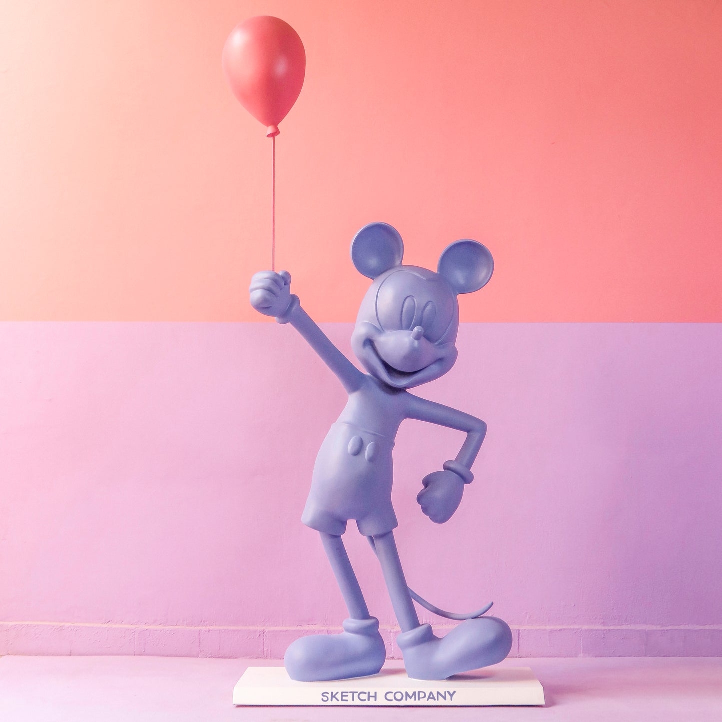Mickey with ballon